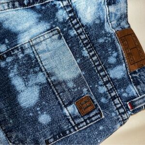 Y2K Bleach Wash Tommy Hilfiger Denim Shorts